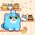 Color Cat Sort: かわいい猫ゲーム