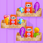 Triple Cat Sort - グッズソートゲーム 3D