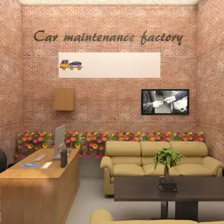 脱出ゲーム　自動車整備工場