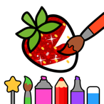 ぬりえ こども. お絵描き 子供. 塗り絵子供. ペイント•