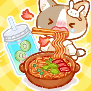 Cat Boba Tea: ASMR食べ物モクバン癒しゲーム