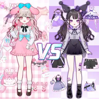 かわいい女の子着せ替えおきがえゲーム