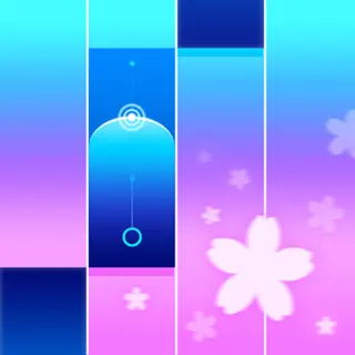 ピアノドリームタイル: アニメソングを使った音楽ゲーム