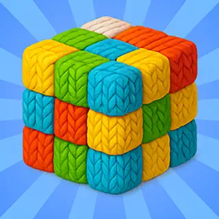 Knit Master 3D: wool sort game