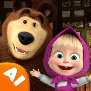 AIで話せる子供向けマーシャとくまゲーム・動画